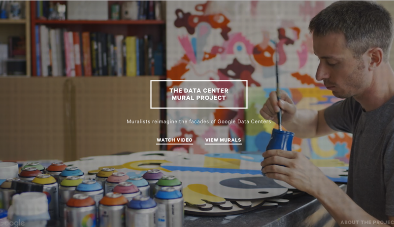 Data Center Murals project for Google